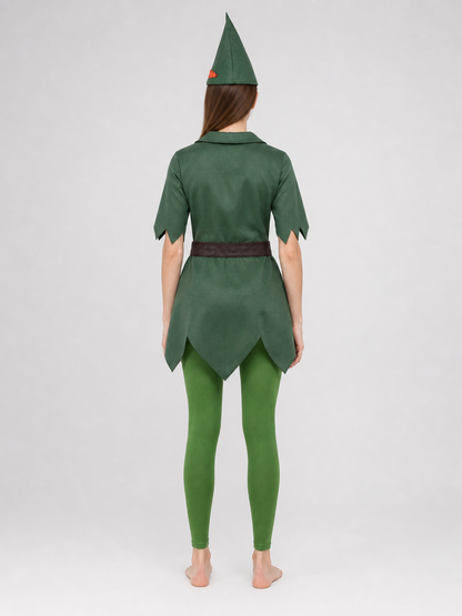 Peter Pan Cosplay Costume: Green Set