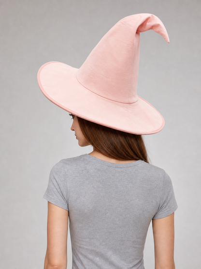 Light Pink Witch Costume Hat