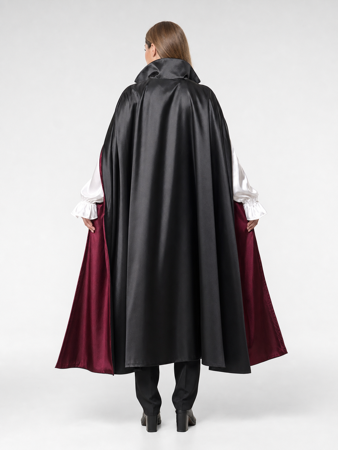 Vampire Costume with Cape and Vest