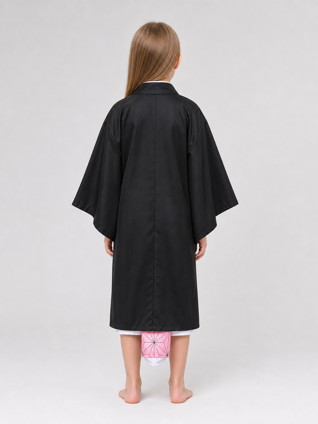 Japanese-Style Costume: Kimono, Cape, and Obi Belt