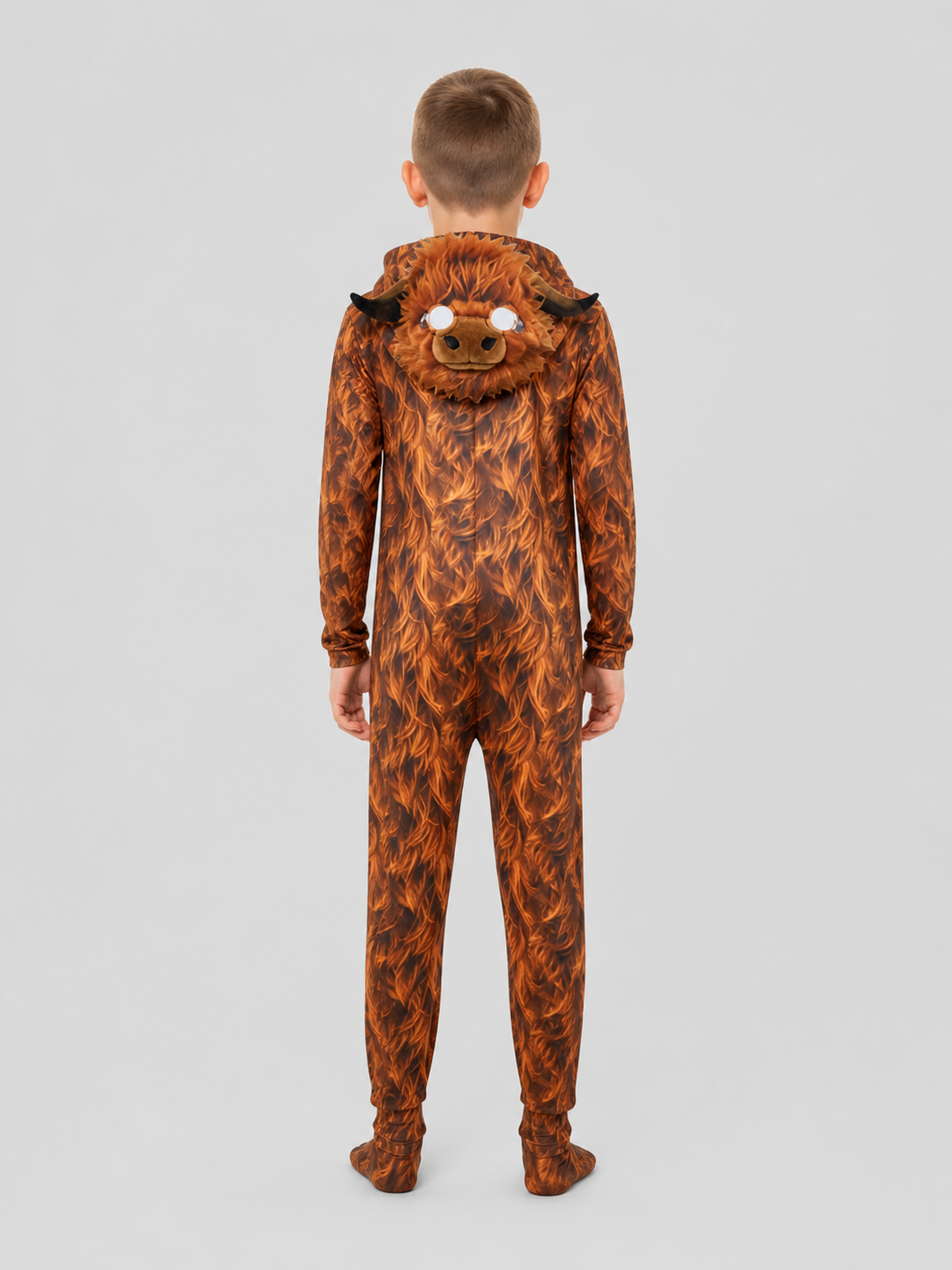“Scottish Cow” Cosplay Costume — Jumpsuit back view