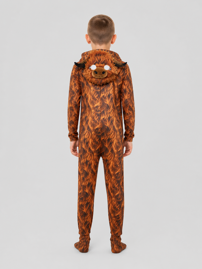 “Scottish Cow” Cosplay Costume — Jumpsuit back view