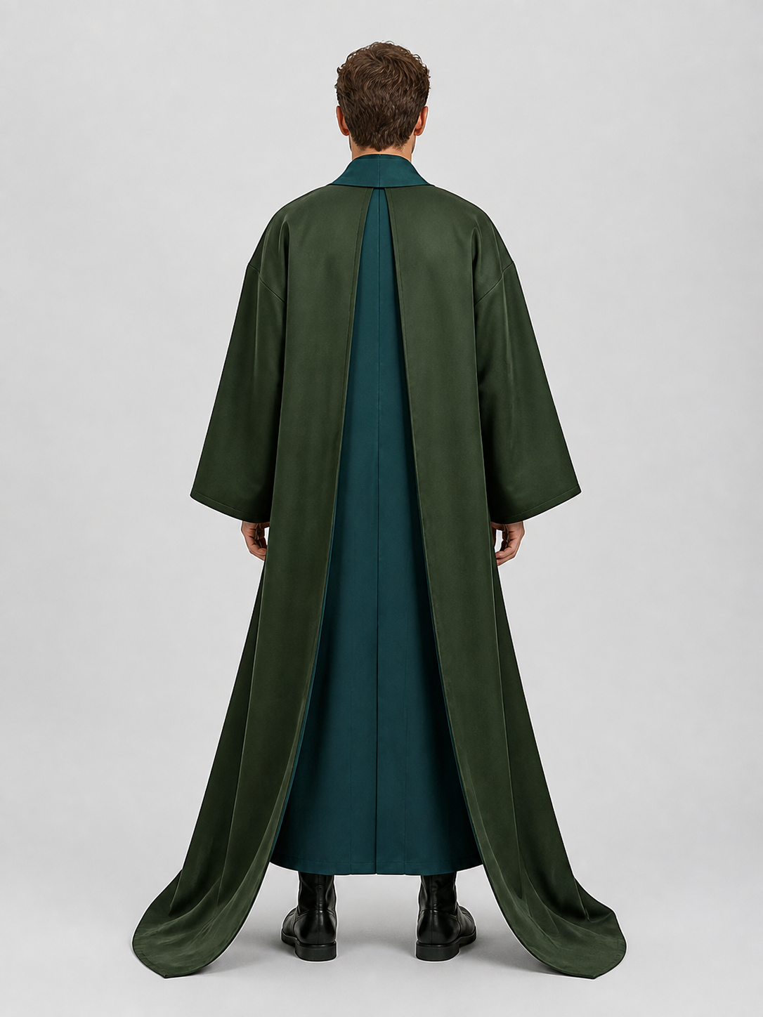Voldemort Robe — Long, with a Sleeveless Top back view