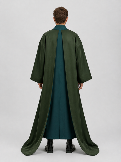 Voldemort Robe — Long, with a Sleeveless Top back view