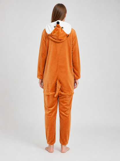 Hooded Kigurumi Costume Jumpsuit