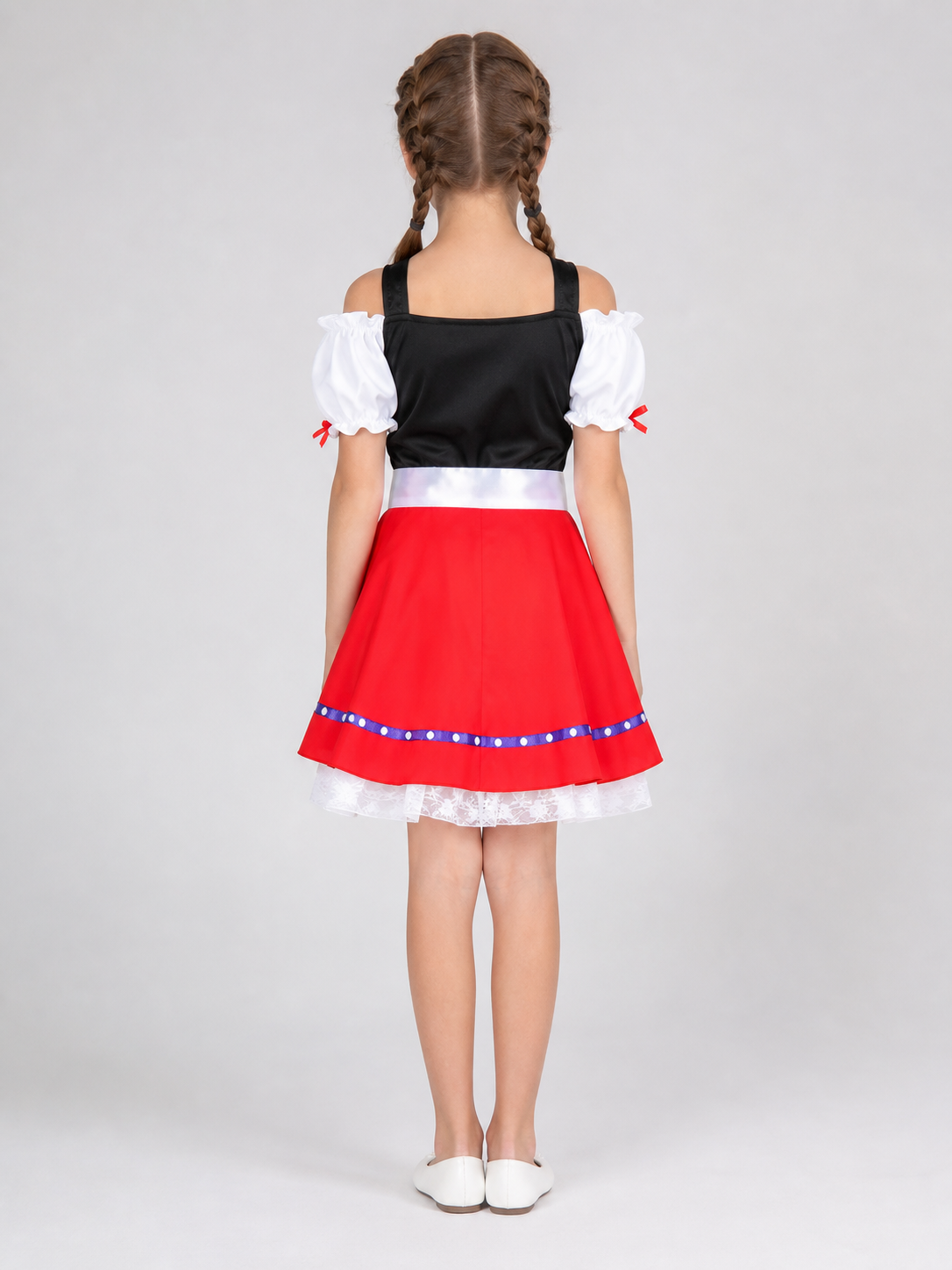 Bavarian-Style Oktoberfest Cosplay Dress