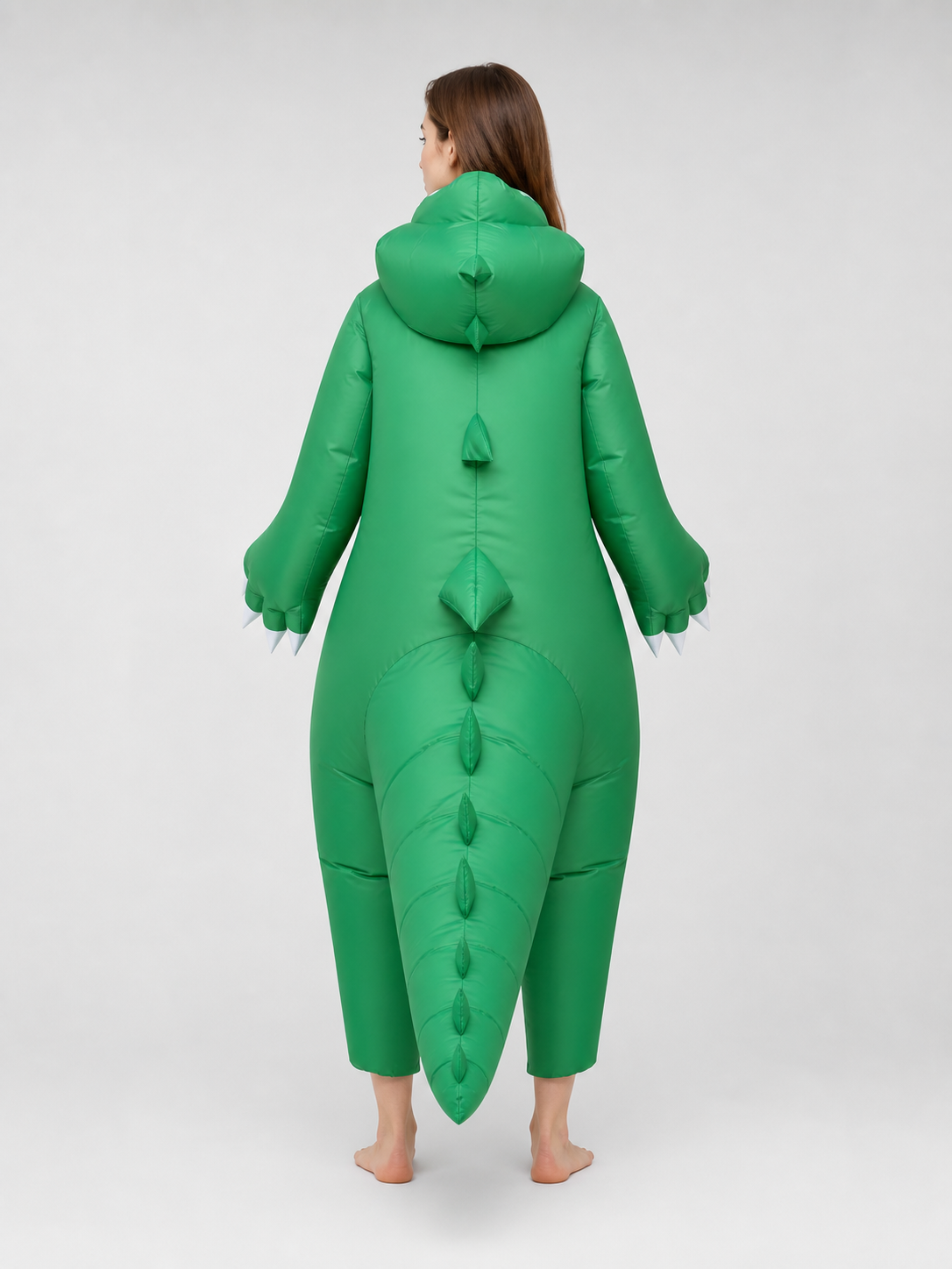 Inflatable Crocodile-Dinosaur Costume for Parties