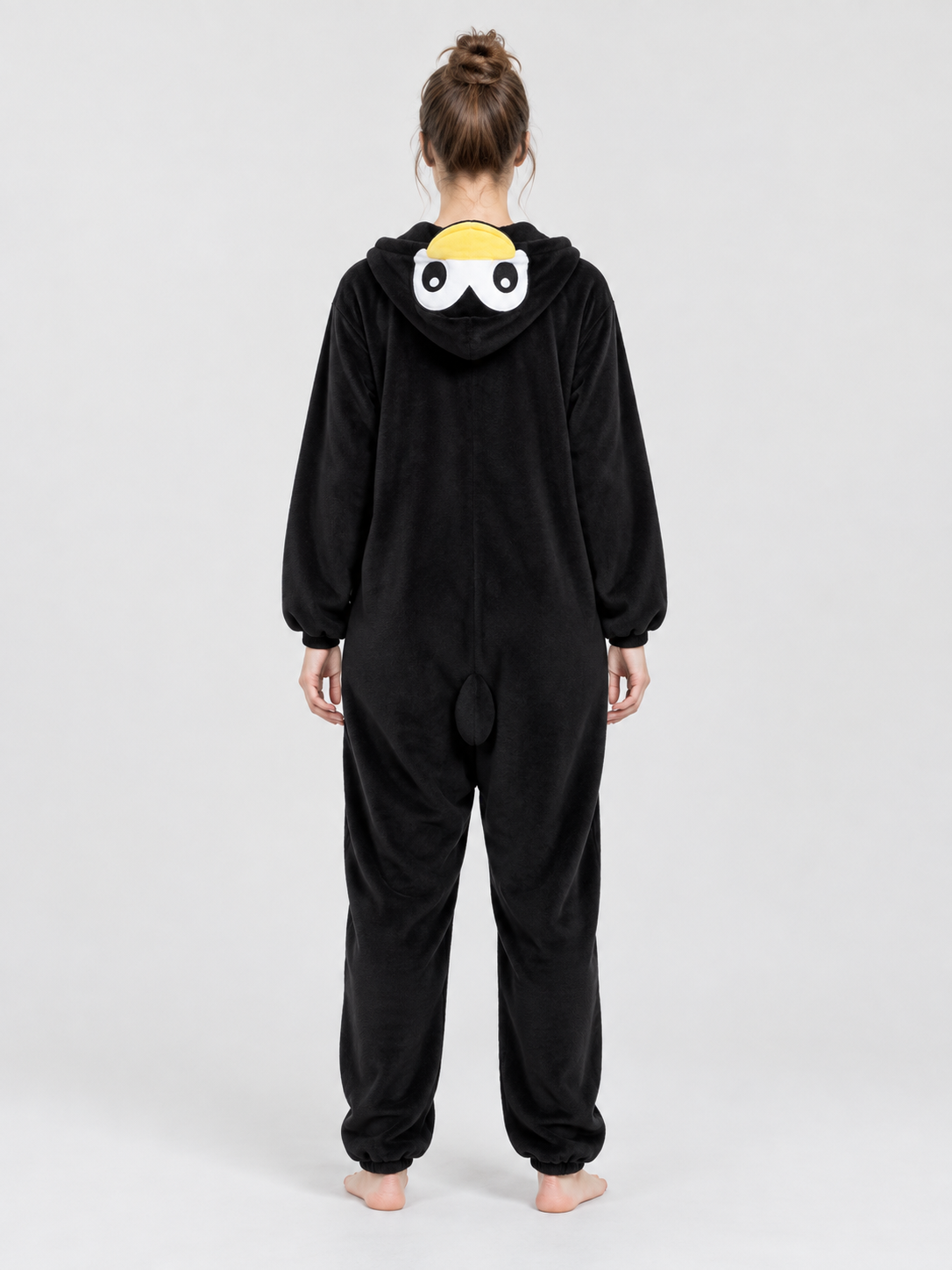 Hooded Kigurumi Pajama with Yellow Beak