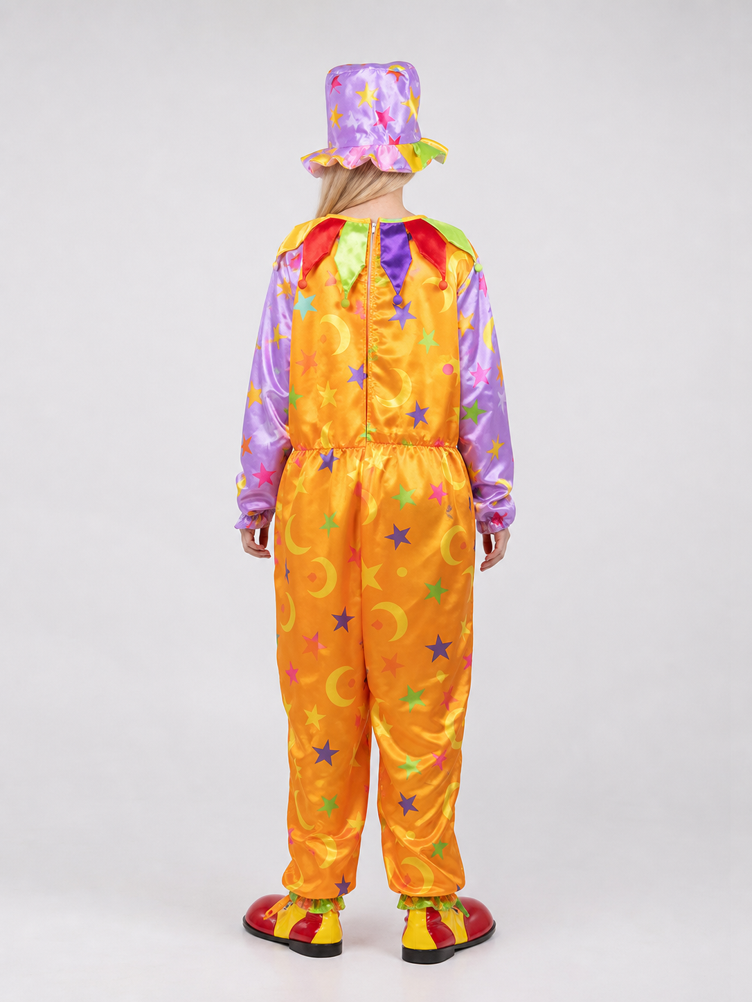 Clown Costume with Hat for Parties and Stage