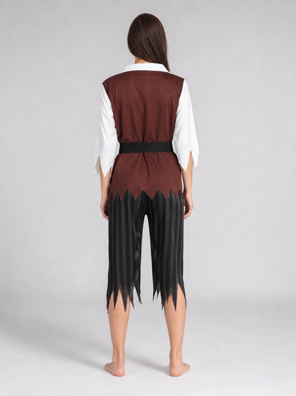Adult Pirate Costume for Halloween and Cosplay