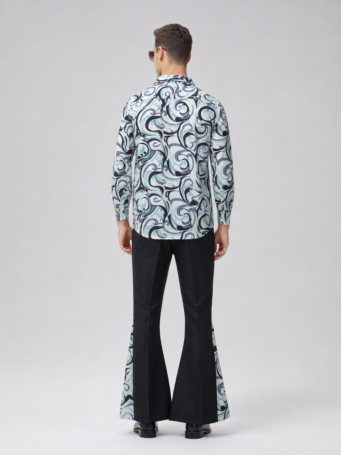 Retro Stage Costume: Shirt and Flared Pants