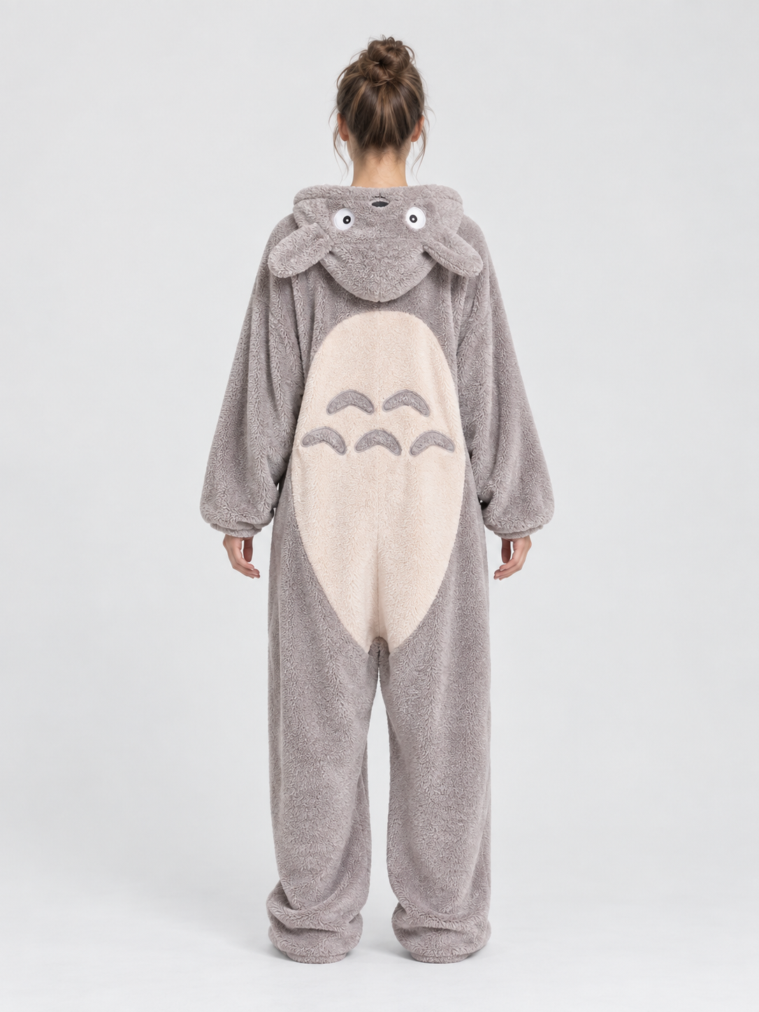 Hooded Home Jumpsuit Pajama with Ears