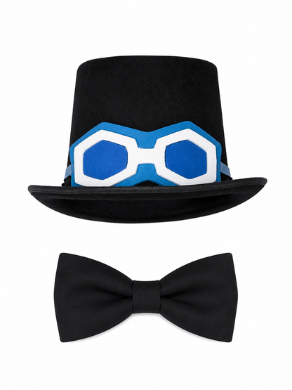 Sabo One Piece Cosplay Hat with Decoration