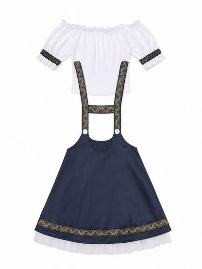 German Beer Festival Costume: Sundress and Blouse included items