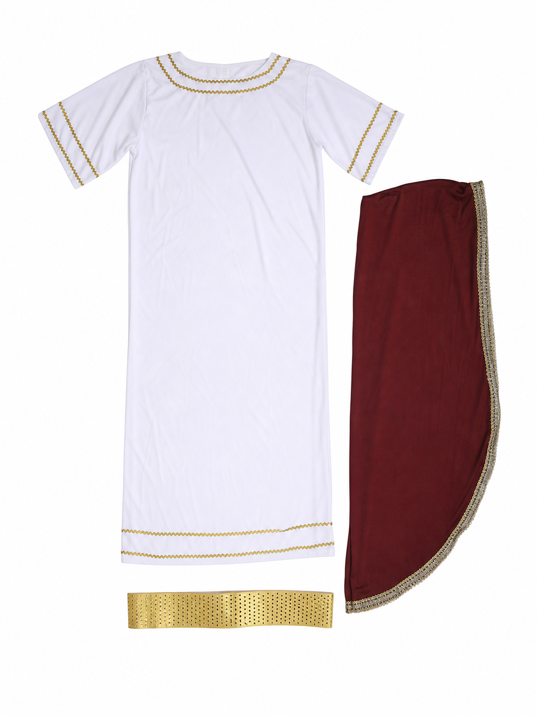 Caesar costume in Roman style with a cloak included items