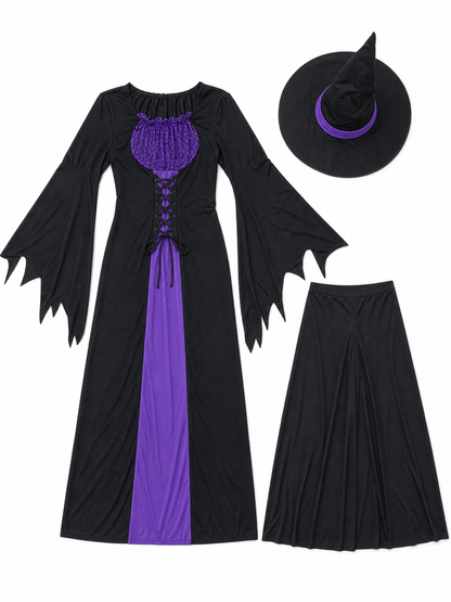 Witch Costume: Dress and Hat