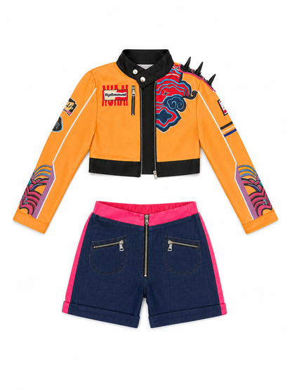 K-POP Performance Costume: Jacket and Shorts