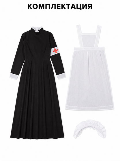 Lolita-Style Medical Staff Costume included items