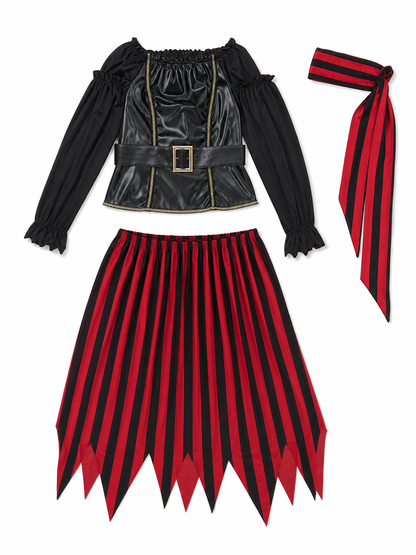 Pirate Halloween Costume with Sword and Belt