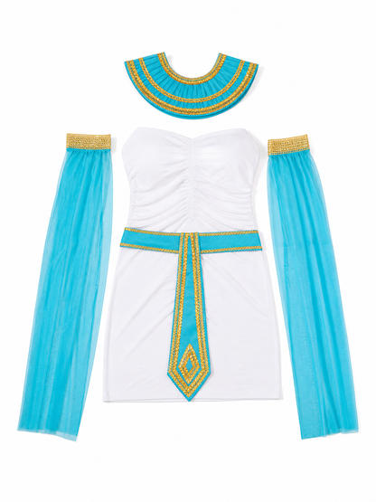 Egyptian-style masquerade costume
