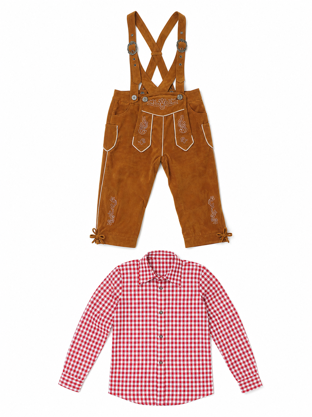 Bavarian Costume for Celebrations: Shirt and Pants