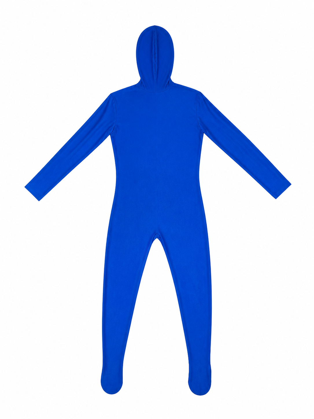 Blue Invisibility Suit for Cosplay and Stage Performances
