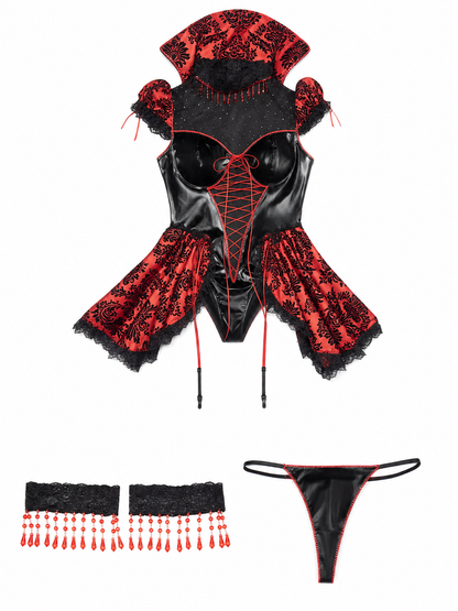 Gothic Vampire and Demon Costume for Cosplay