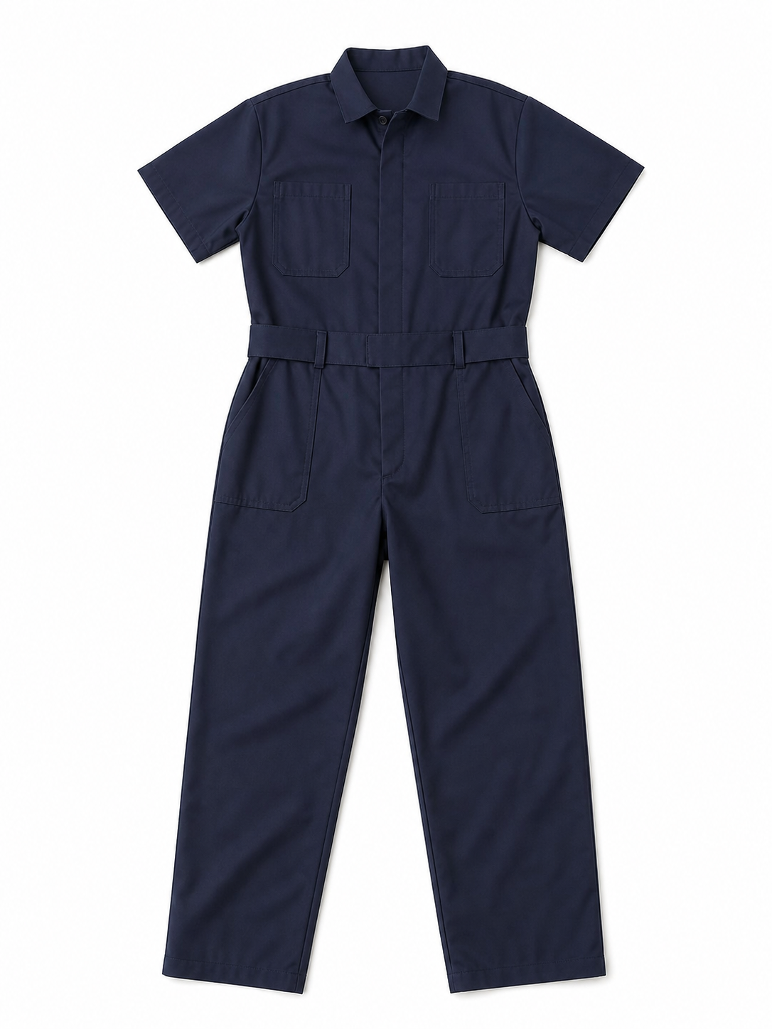 Practical children's short-sleeve jumpsuit