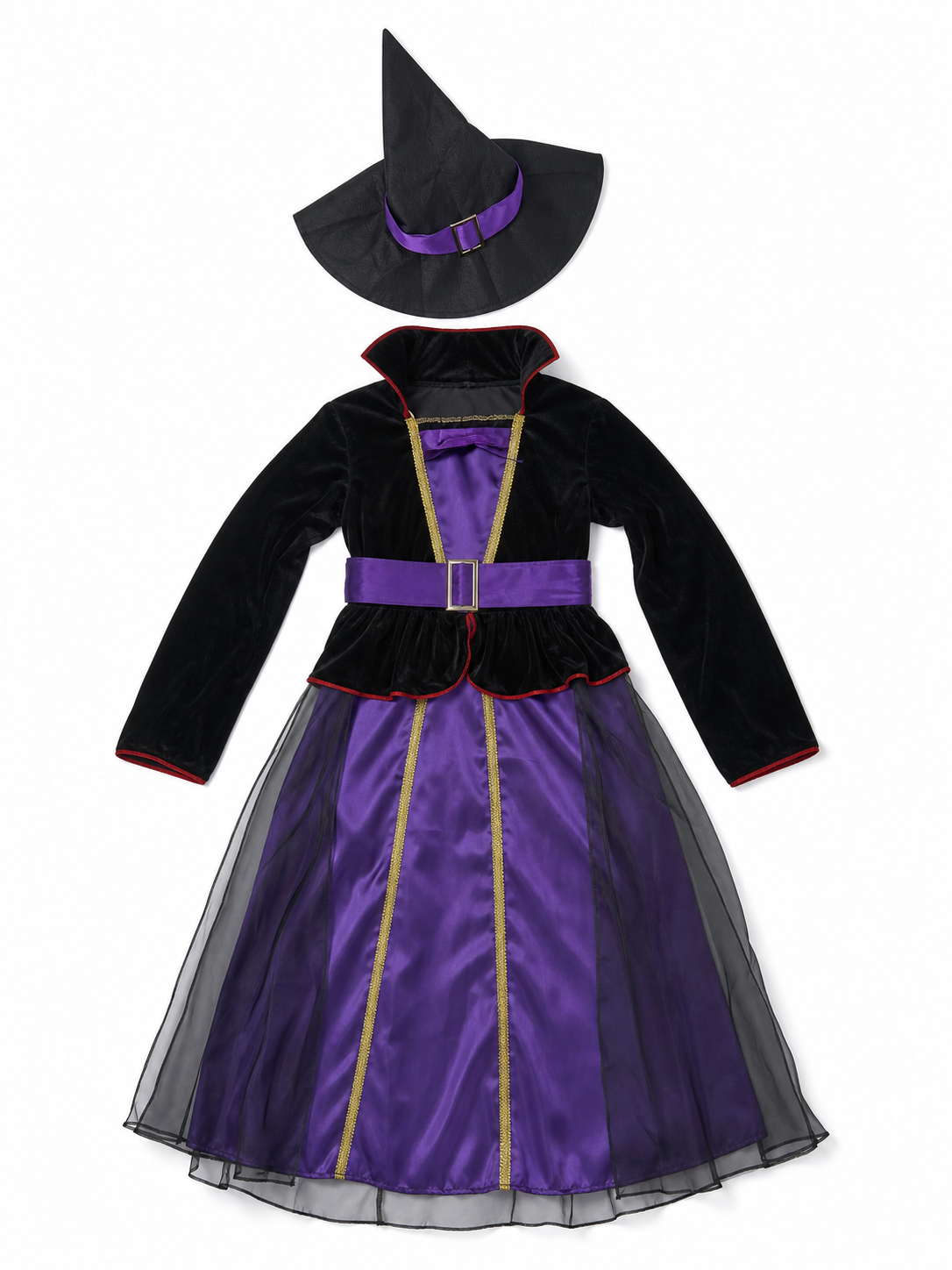Costume with Dress and Pointed Hat