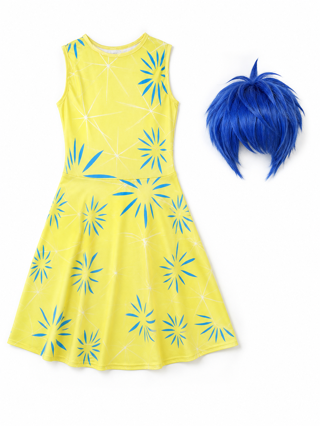 Costume Dress and Wig for Inside Out 2 Cosplay