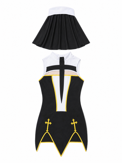 Cross Costume for Cosplay, Religious Robe