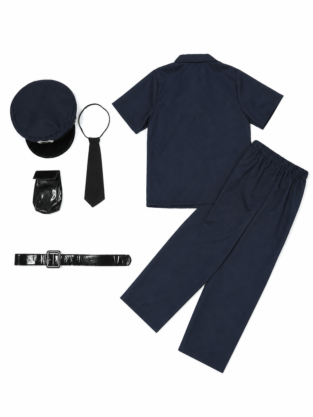Police Costume for Role Play with Accessories