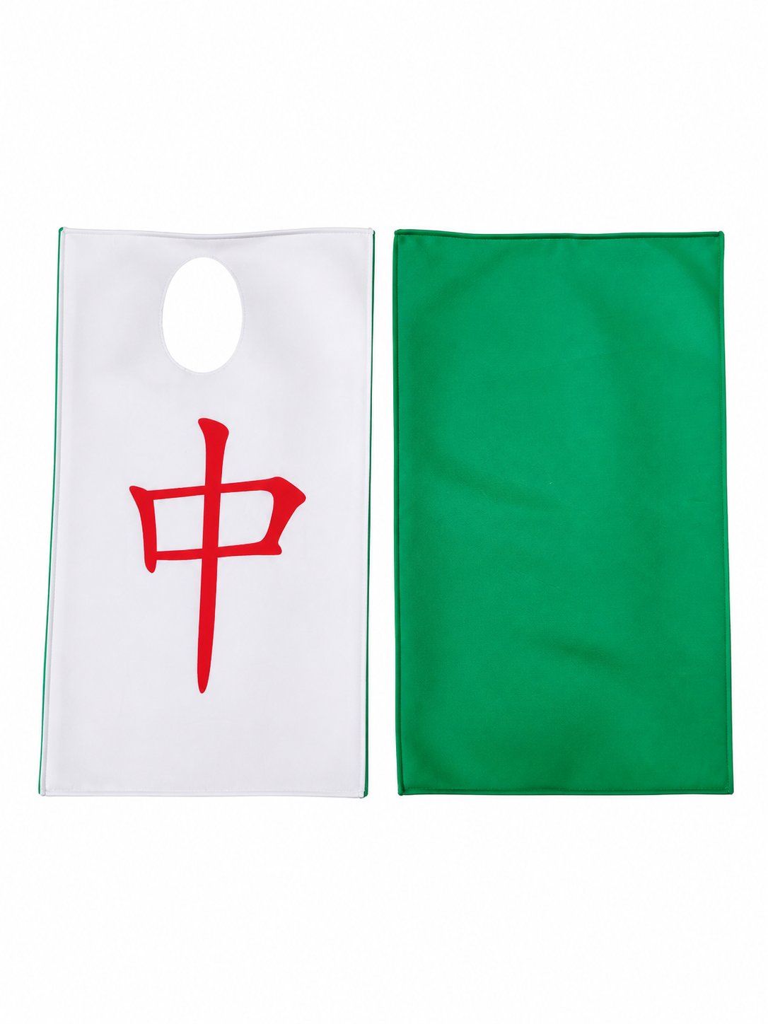 Carnival tunic with a red symbol for performances