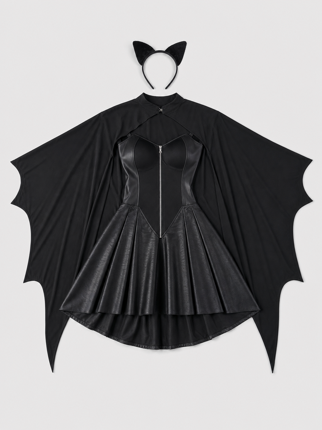 Bat Costume with Wings and Ears