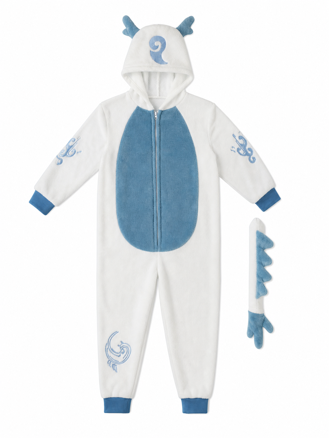 Children's Hooded Dragon Jumpsuit Costume