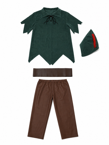 Robin Hood cosplay costume, green set