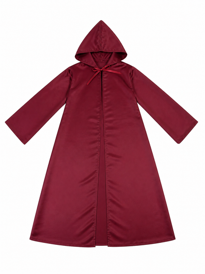 Hooded Cosplay Cloak, Burgundy