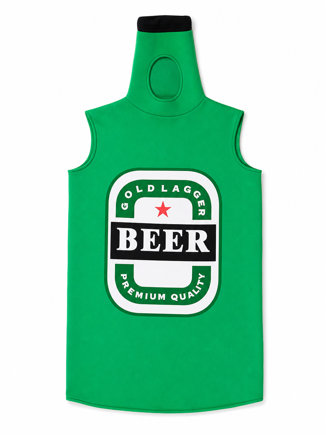 Halloween Beer Bottle Costume with Hood included items