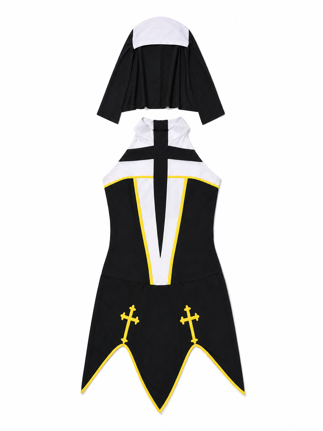 Cross Costume for Cosplay, Religious Robe