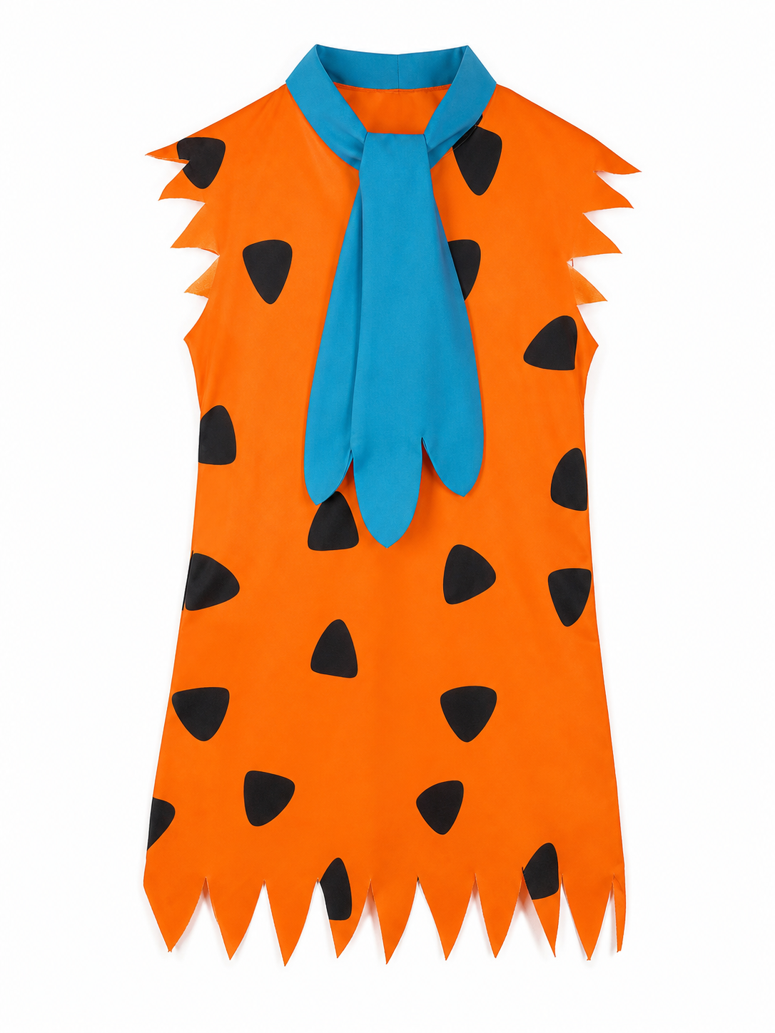 Orange Dress with Black Spots and Blue Accessory included items 4