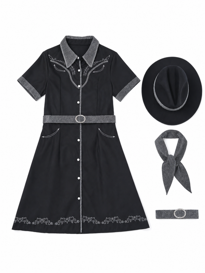 Western-Style Stage Costume for Cosplay included items