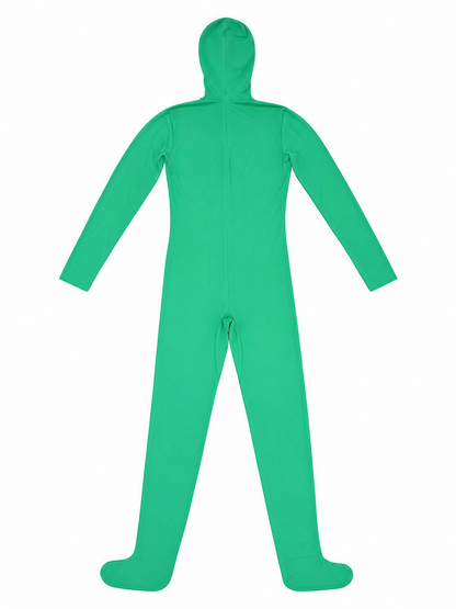 One-Piece Hooded Costume for Cosplay and Stage