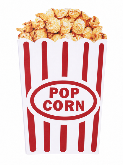 “Popcorn” Costume for Halloween and Parties