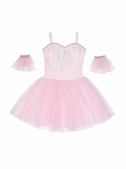 Ballet Stage Dress with Tutu Skirt