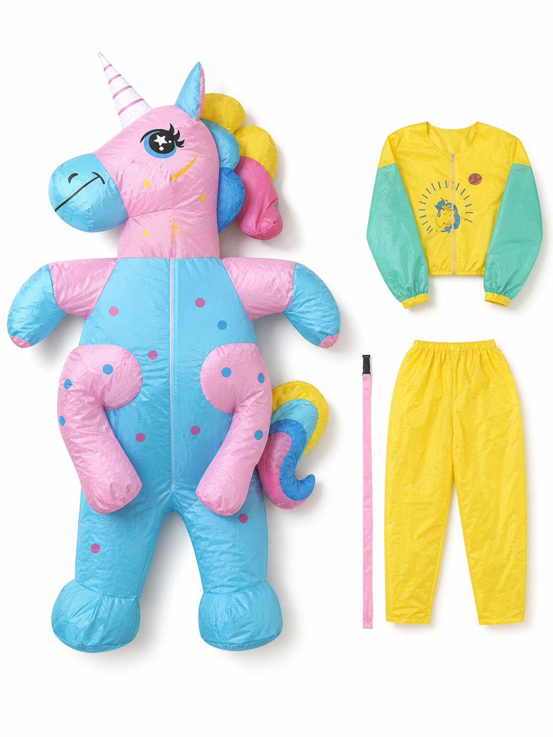 Inflatable Unicorn Costume for Carnival and Halloween