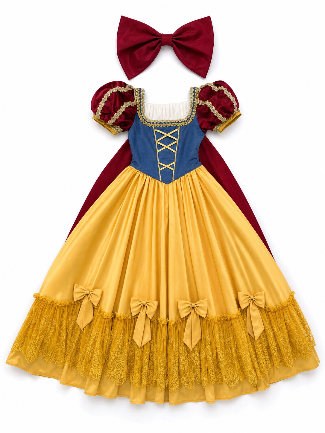 Snow White Carnival Dress for Festive Performances
