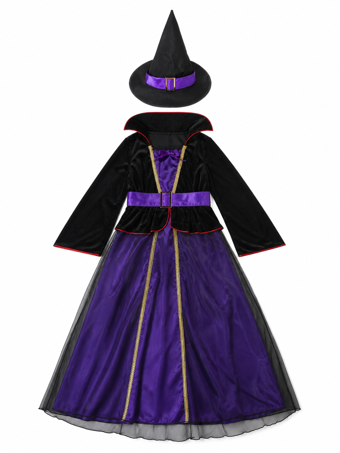 Costume with Dress and Pointed Hat