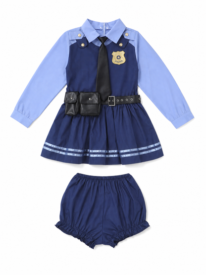 Judy Police Officer Costume with Skirt