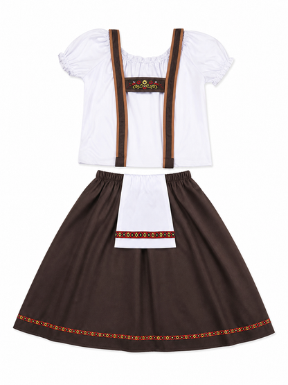 Oktoberfest Beer Maid Costume with Apron included items