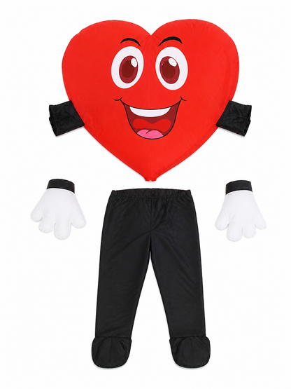 Inflatable Smiley Heart Decoration included items